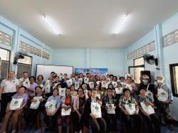 โครงการยกระดับการจัดการแก้ไข้ปัญหาสุขภาพผู้สูงอายุด้วยอาหารปลอดภัย พืชผักปลอดสารพิษ กิจกรรมที่ 2 อบรมให้ความรู้อาหารปลอดภัย โภชนบำบัด